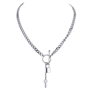 Open image in slideshow, LOCKED NECKLACE
