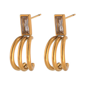 Open image in slideshow, LOREVA EARRINGS
